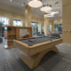 Clubhouse pool table at Dwell Maitland luxury apartments