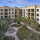 Dwell Maitland, FL luxury apartments flourishing courtyard