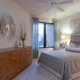 Luxury bedroom space at Dwell Maitland, FL apartments